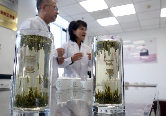 摄影记者深入京华茶业 探访老字号的茶亿百体育网址香韵味(图1)